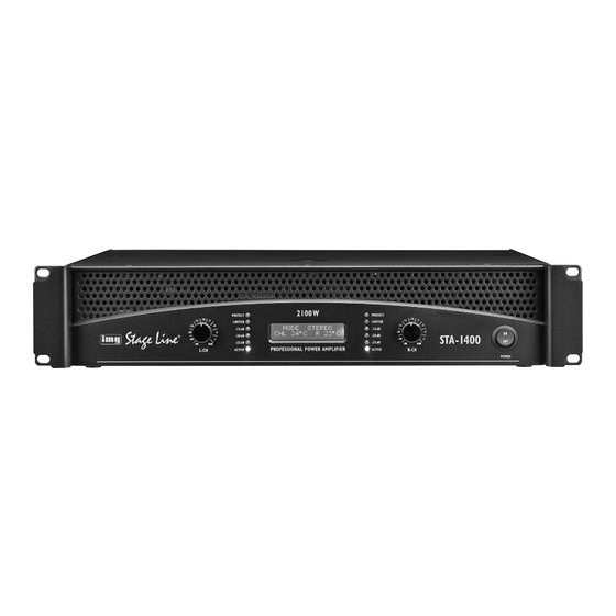 IMG STAGELINE STA-600 Manual De Instrucciones