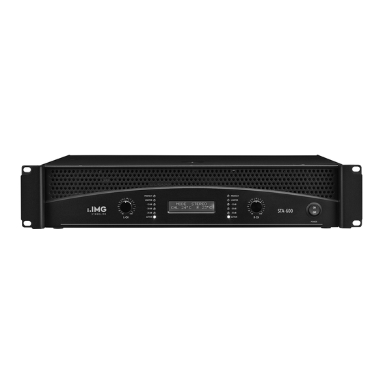 IMG STAGELINE STA-600 Manual De Instrucciones