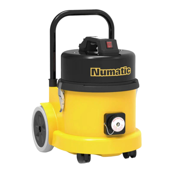 Numatic HZ370-2 Traducción Del Manual De Uso Original