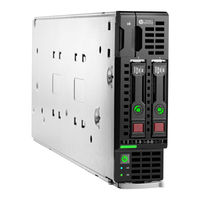 HP ProLiant BL460c Gen9 Guía De Usuario