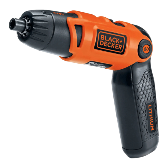 Black and Decker Li2000 Manual De Instrucciones