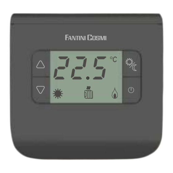 Fantini Cosmi CH110 Funcionamiento