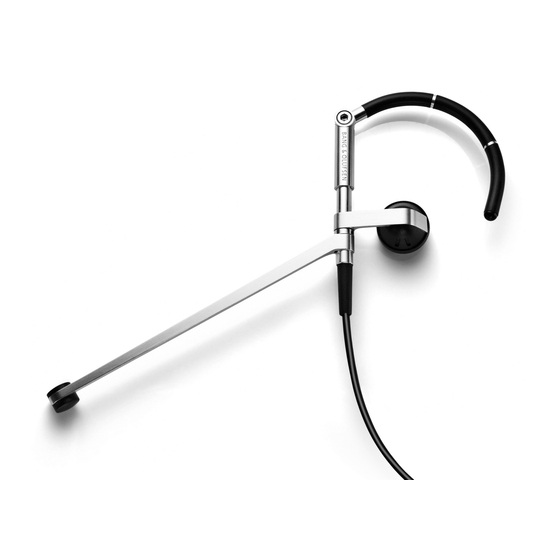 Bang & Olufsen EarSet 1 Mobile Guia