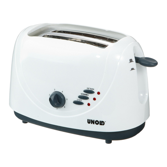Unold 8040 Instrucciones De Uso