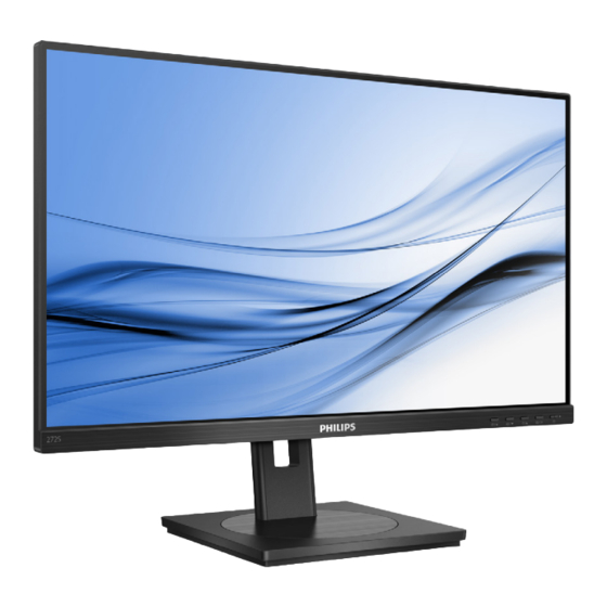 Philips 272S1 Manual De Usuario