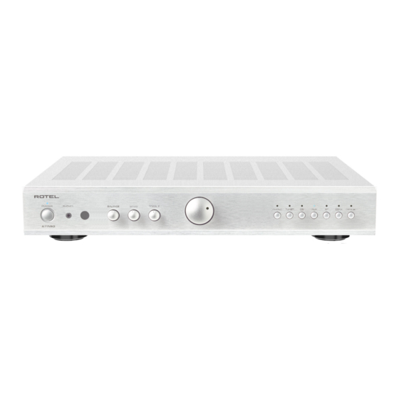Rotel A11MKII Manual De Instrucciones