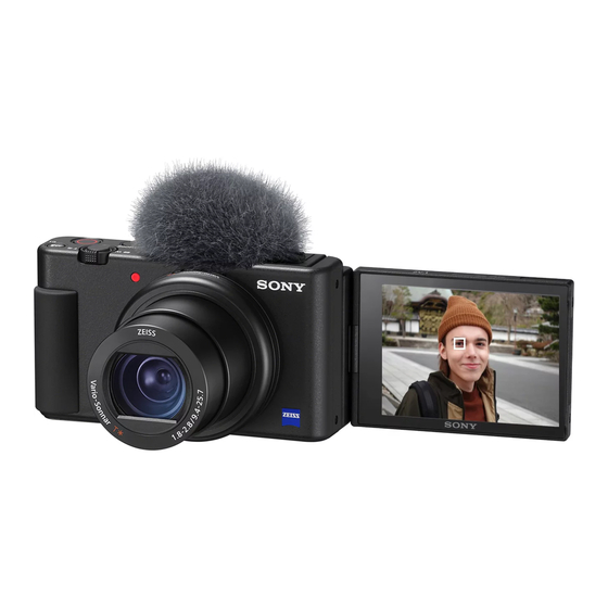 Sony ZV-1 Guia De Ayuda