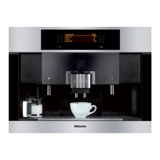 Miele CVA 4070 Guía Rápida