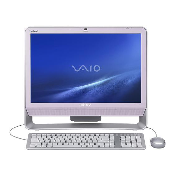 Sony Vaio VGC-JS Serie Guía De Usuario