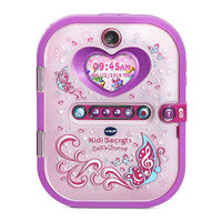 VTech Kidi Secrets Selfi Music Manual De Instrucciones