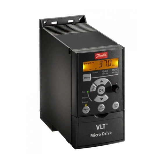 Danfoss VLT Micro Drive FC 51 Guía Rápida