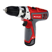 EINHELL RT-CD 10,8 Li Manual De Instrucciones Original