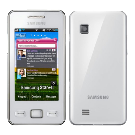 Samsung GT-S5260 Manual Del Usuario