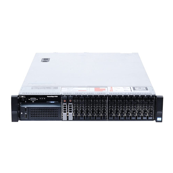 Dell PowerEdge R720 Guía De Introducción