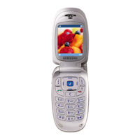 Samsung SGH-X450 Manual Del Propietário