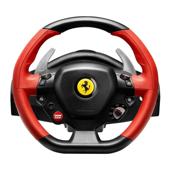 Thrustmaster SPIDERFERRARI Manual De Instrucciones