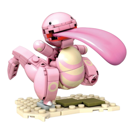 Mega Construx POKEMON DETECTIVE PIKACHU GJC33 Instrucciones De Montaje