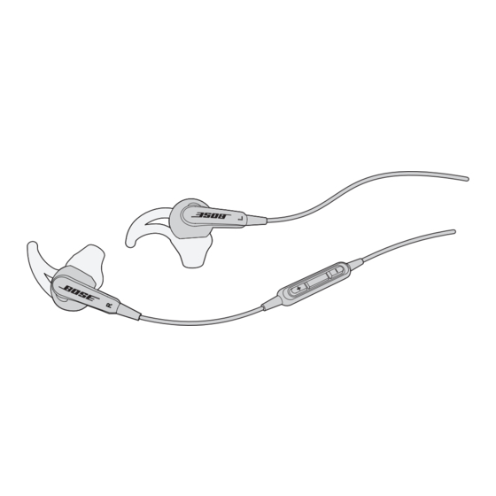 Bose SoundSport Guia Del Usuario