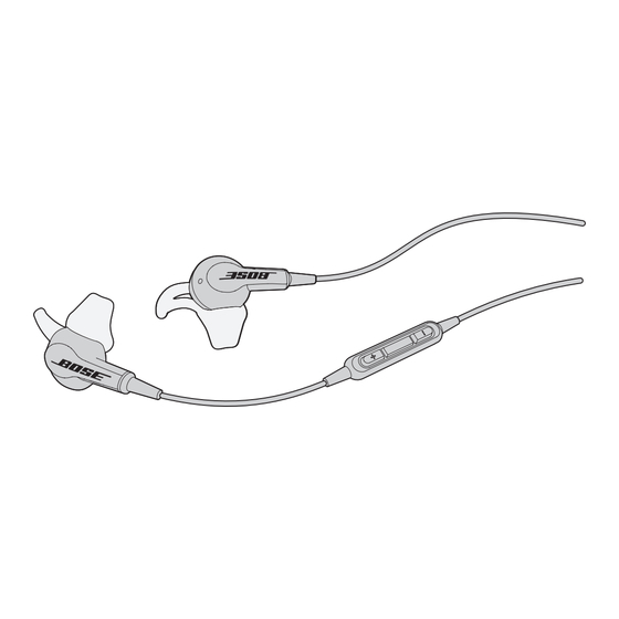 Bose SoundSport Manual De Instrucciones