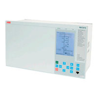 ABB REC 670 Manual Del Operador
