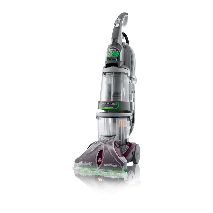 Hoover SteamVac Dual V Manual Del Usuario