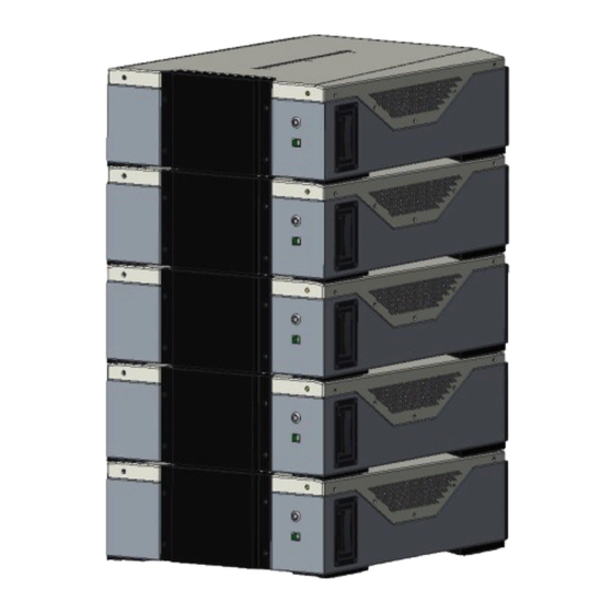 Weco eSU 48V UNIVERSAL 5K3 STACKABLE UNITS Manuales