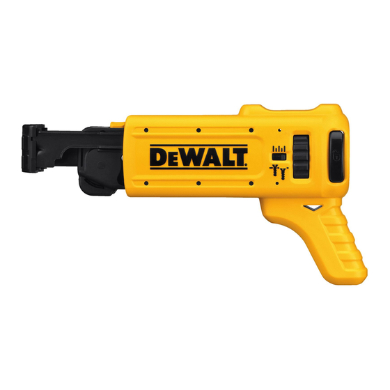 DeWalt DCF6201 Manual Del Usuario