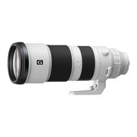 Sony FE 200-600mm Manual De Instrucciones