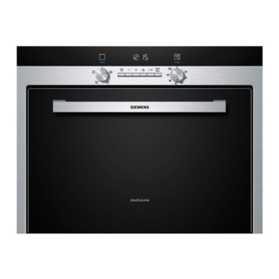 Siemens HB24D 52 Serie Instrucciones De Uso