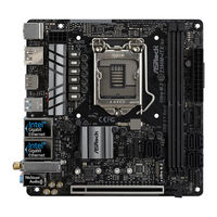 ASROCK Z390M-ITX/ac Manual De Instrucciones