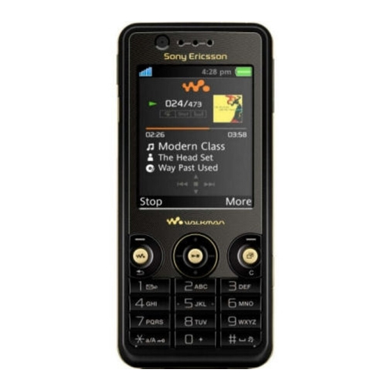 Sony Ericsson  W660I Manual Del Usuario