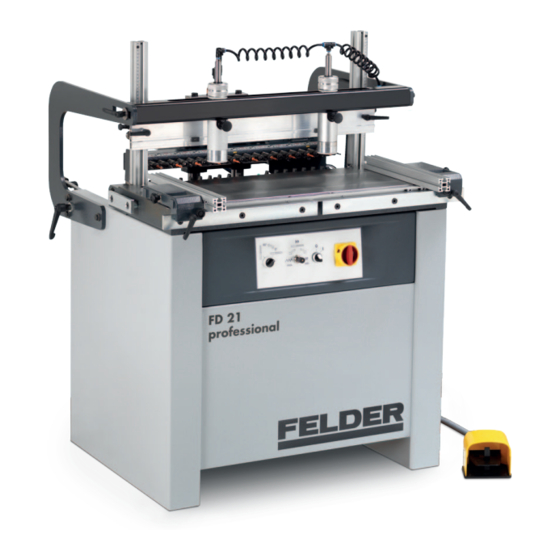 Felder FD 21 Manuales