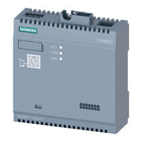 Siemens COM100 Instructivo