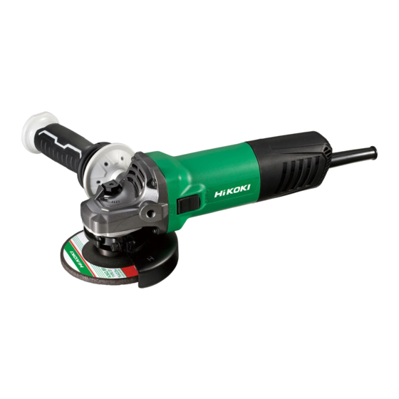 Hitachi Koki G 12SW Instrucciones De Manejo