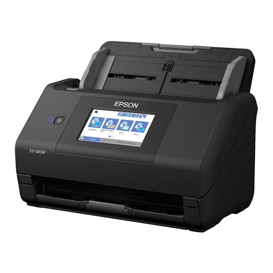 Epson ES-580W Manual Del Usuario