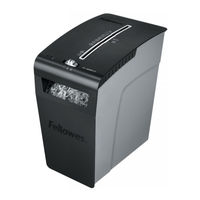 Fellowes POWERSHRED P-58Cs Manual Del Usuario