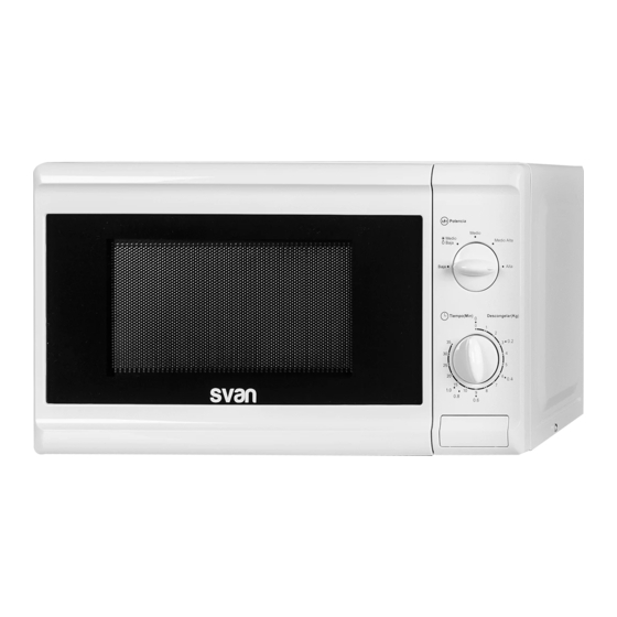 Svan SVMW700 Manual De Instrucciones