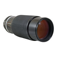 Nikon Zoom-Nikkor 80-200mm
f/4 Manual De Instrucciones
