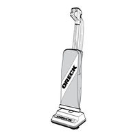 Oreck XL Serie Guia Del Usuario