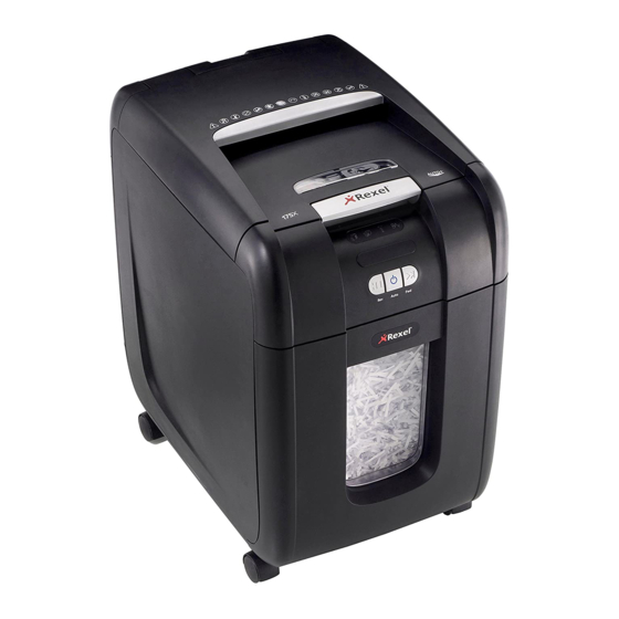 Rexel AUTO+ 200X Manual De Instrucciones