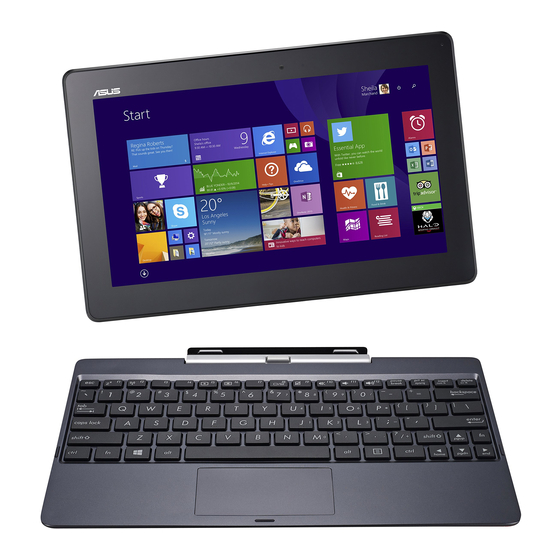 Asus T100 Serie Instrucciones De Uso