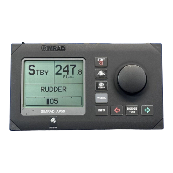 Simrad AP50 Manual De Usuario