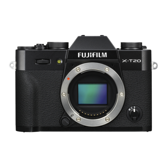 FujiFilm X-T20 Manual Del Propietário