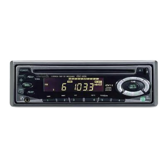 Aiwa CDC-X126 YZ Guía De Instalación Y Conexiones
