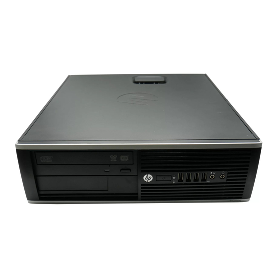 HP Compaq 8200 Elite Guía De Hardware