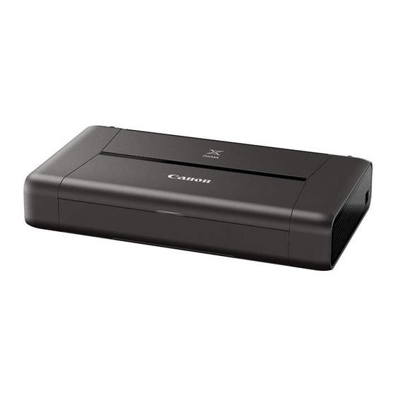 Canon Pixma iP110 Manual De Instrucciones