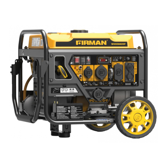 Firman WH03562OF Manual Del Operador