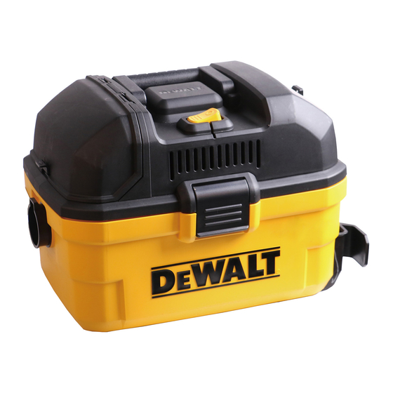 DeWalt DXV15TPRO Manuales