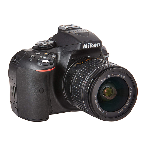 Nikon D5300 Manuales