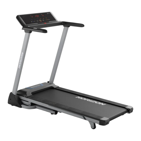 Horizon Fitness T-R01 Manual Del Usuario